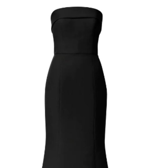 Amsale Jaylin Bridesmaid Dress (btw size 6/8, black) - Picture 5 of 5